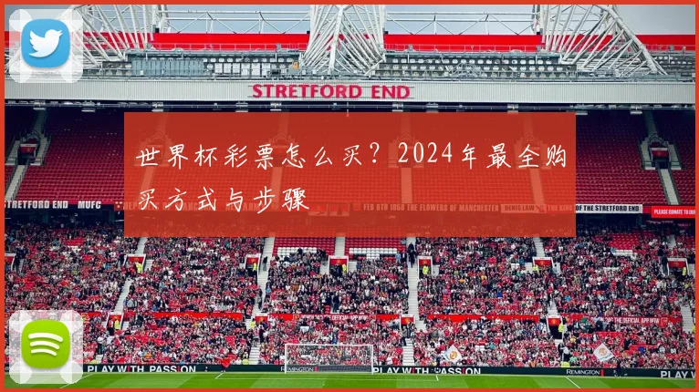 世界杯彩票怎么买？2024年最全购买方式与步骤
