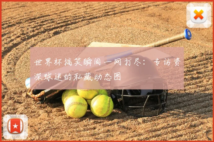 世界杯搞笑瞬间一网打尽：专访资深球迷的私藏动态图